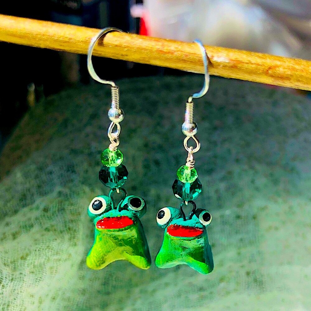 Frog Earrings